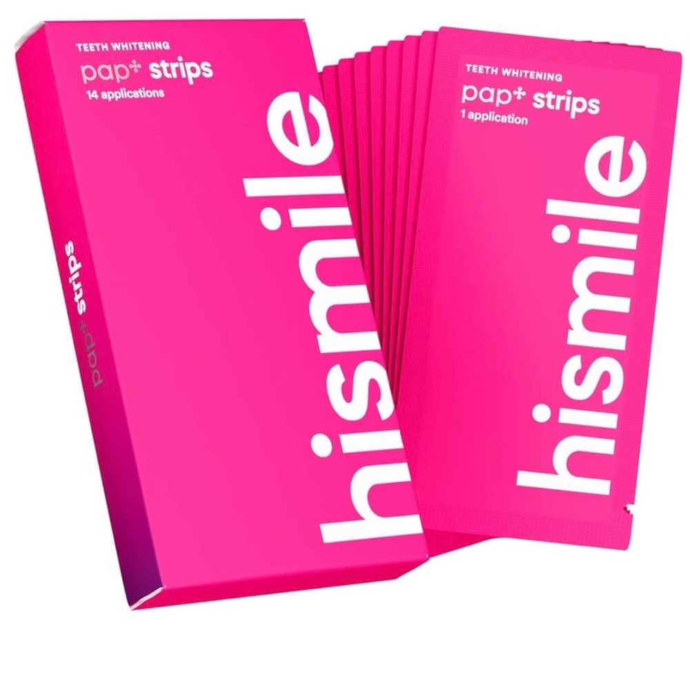 hismile Pap+ Teeth Whitening Strips - 28 strips